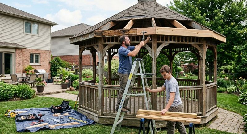 Restore Your Backyard Gazebo