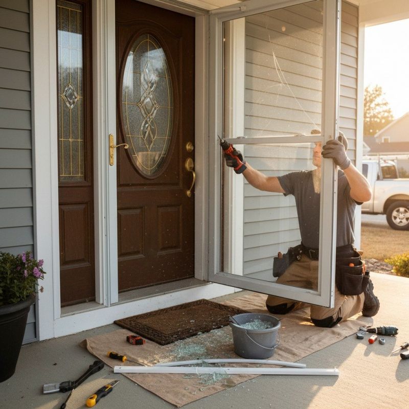 Repair Or Replace Your Storm Door?