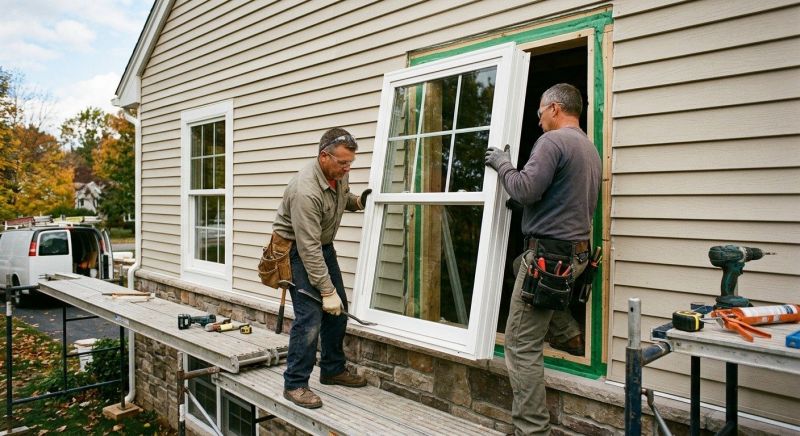 Energy-Efficient Vinyl Windows