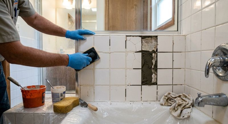Bathroom Tile Repair