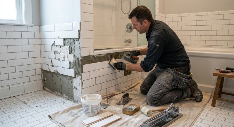 Bathroom Tile Repair
