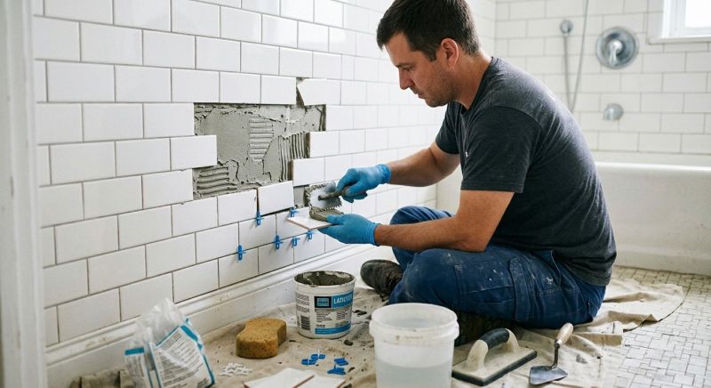 Bathroom Tile Repair