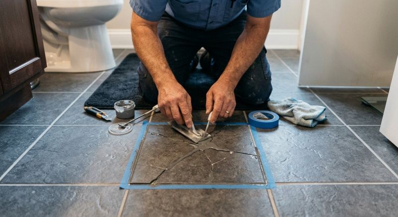 Bathroom Tile Repair
