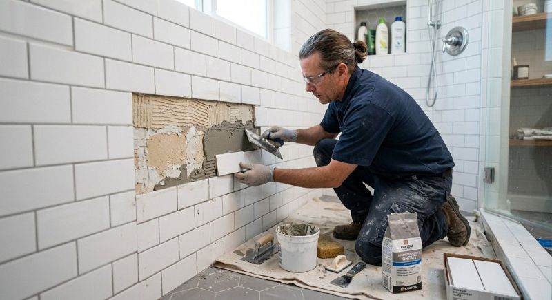 Bathroom Tile Repair