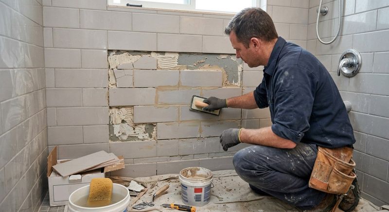 Bathroom Tile Repair