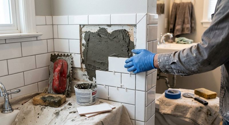 Bathroom Tile Repair