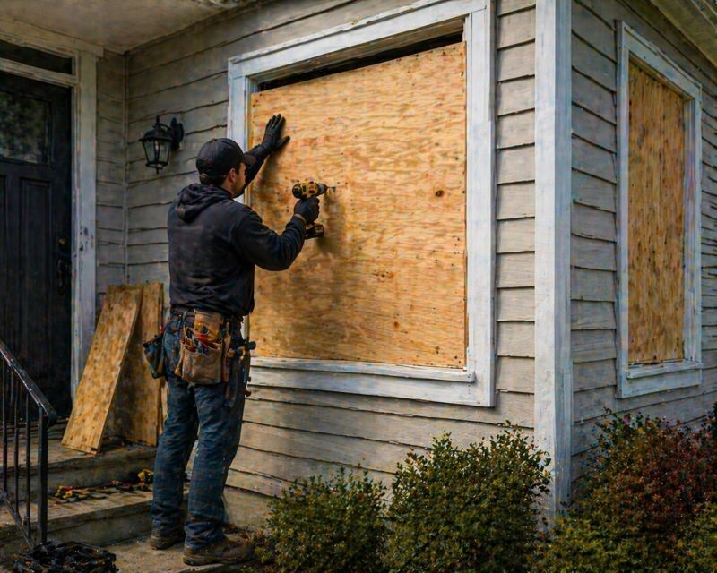 Boardup Services After Storm Damage