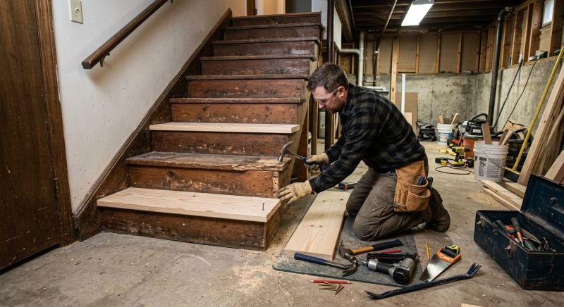 Common Stair Repair Projects