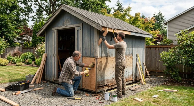 Extend The Life Of Your Shed