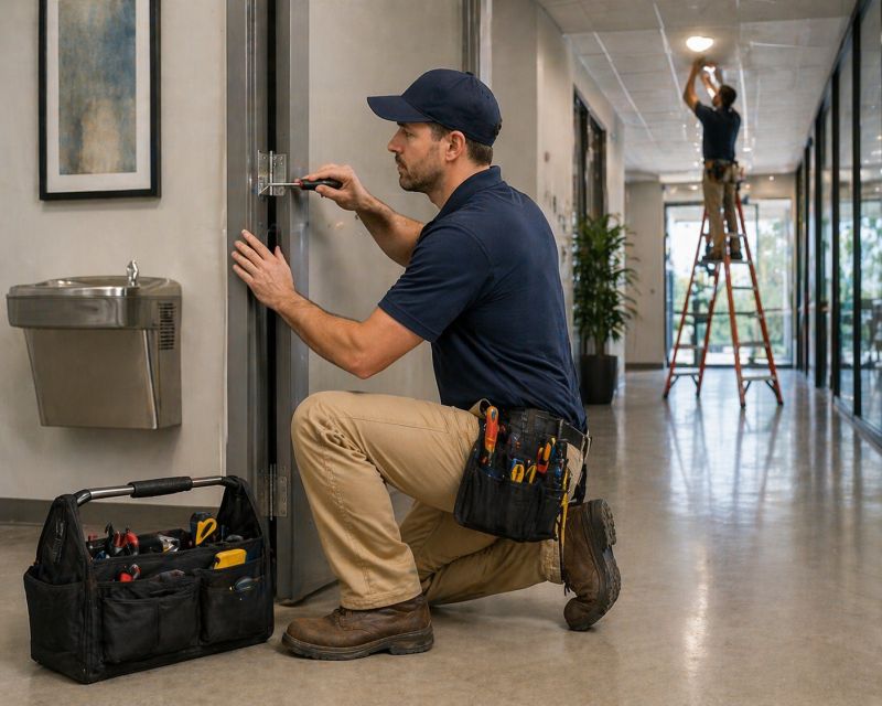 Handyman Door Installation