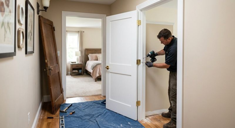 Handyman Door Installation