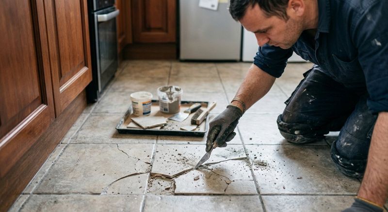 Repair Cracked Bathroom Tiles
