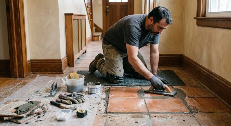 Repair Cracked Bathroom Tiles