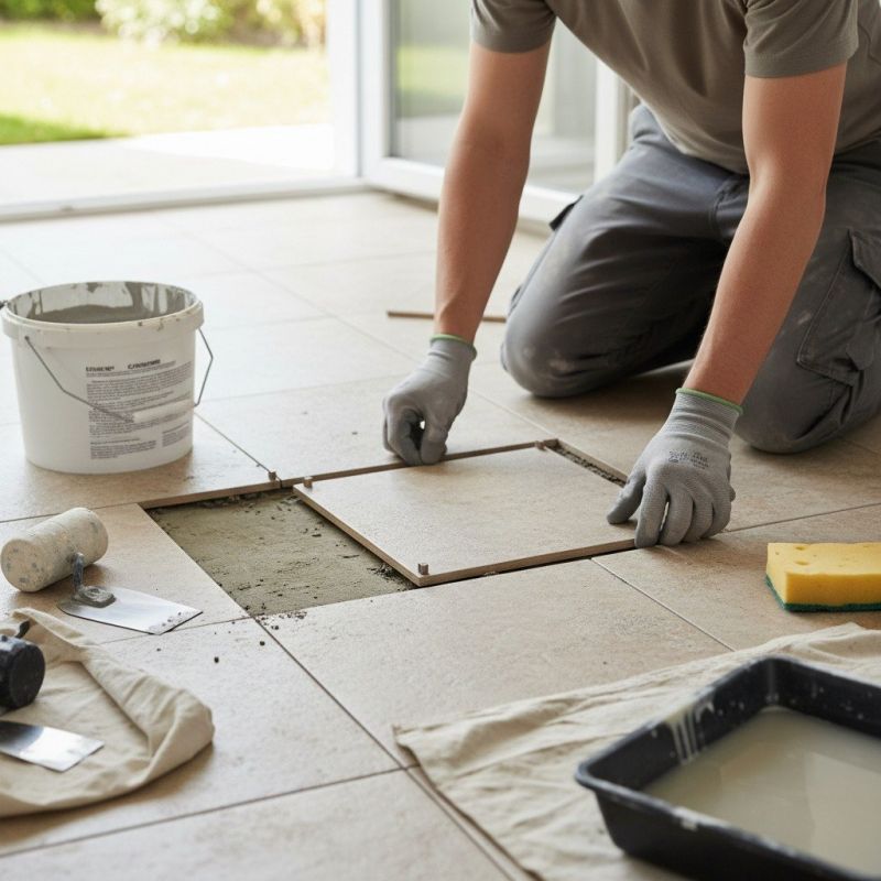 Repair Cracked Bathroom Tiles