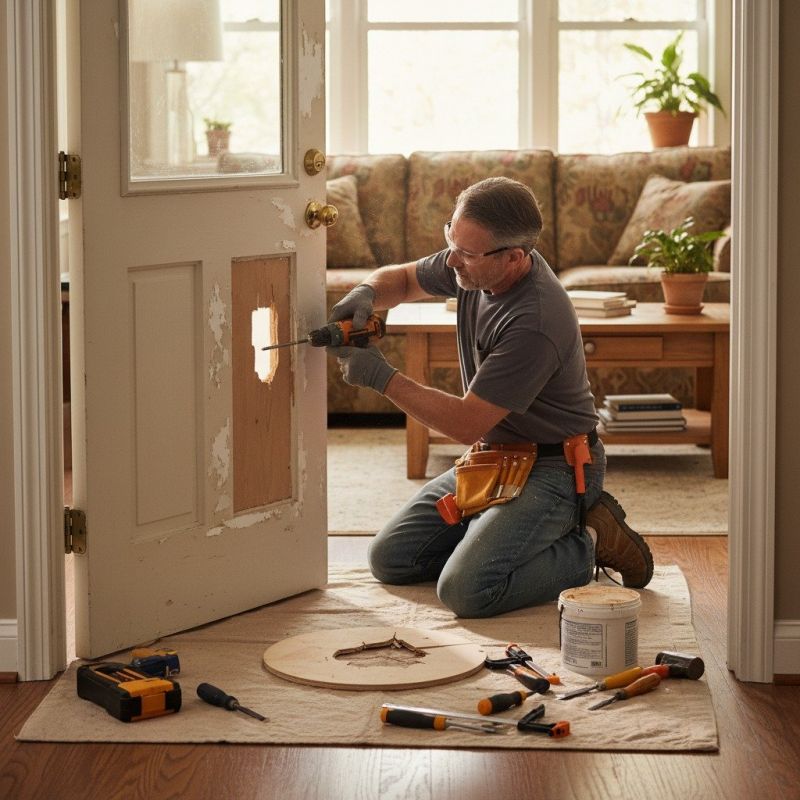 Repair Damaged Door Frames