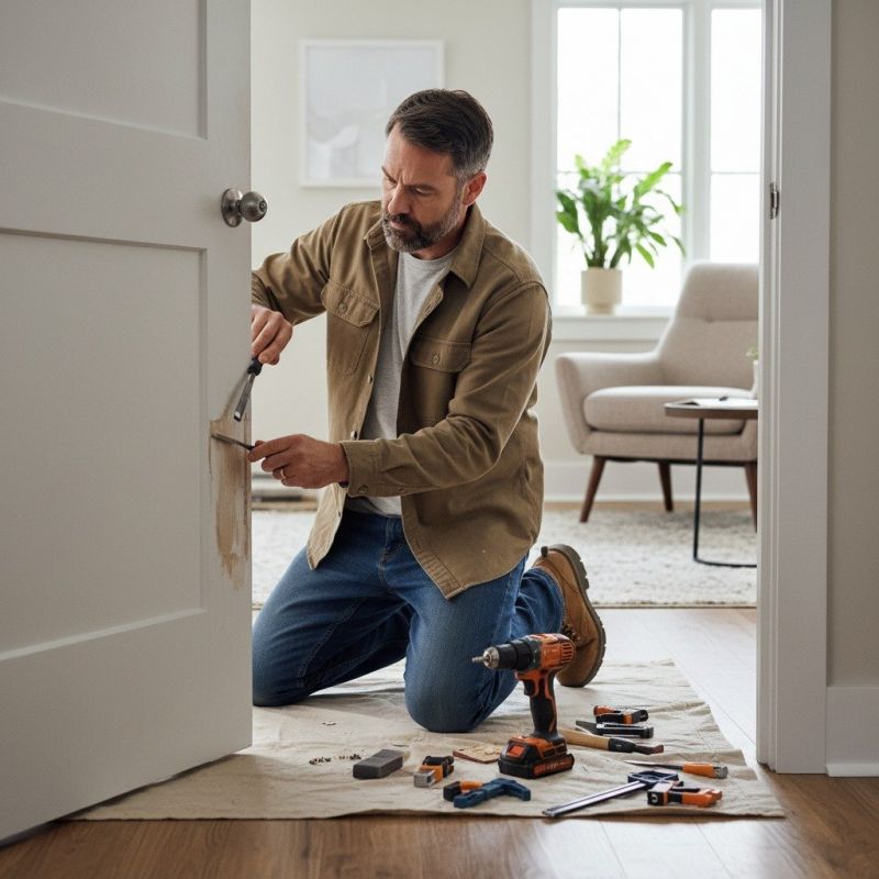 Repair Damaged Door Frames