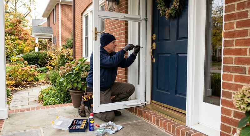 Repair Or Replace Your Storm Door?