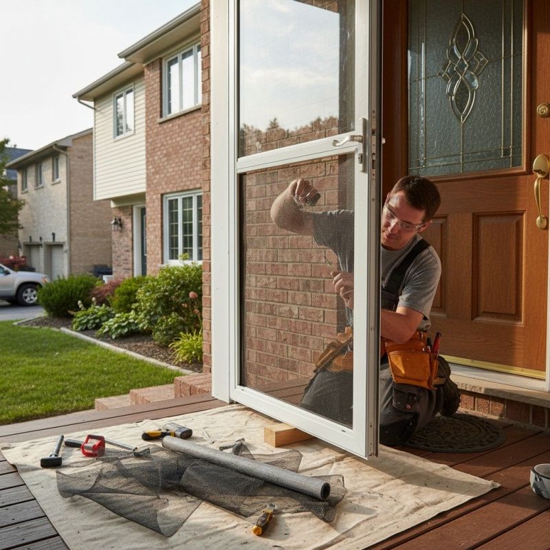 Repair Or Replace Your Storm Door?