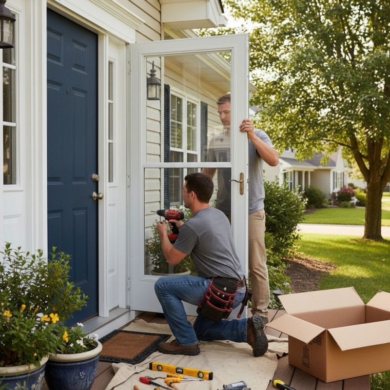Storm Door Installation
