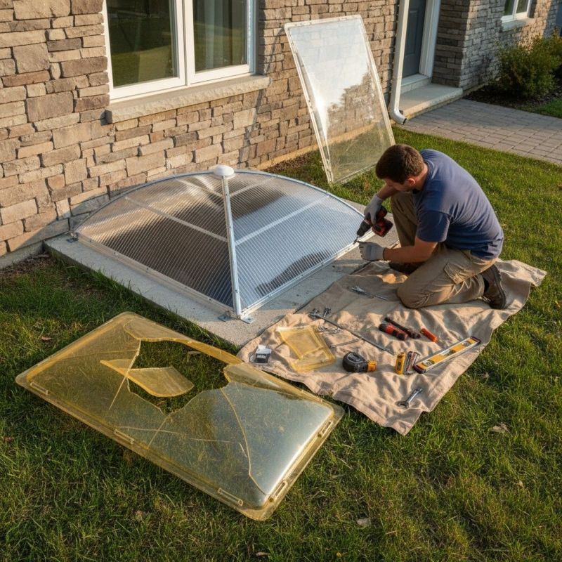 Window Well Cover Options